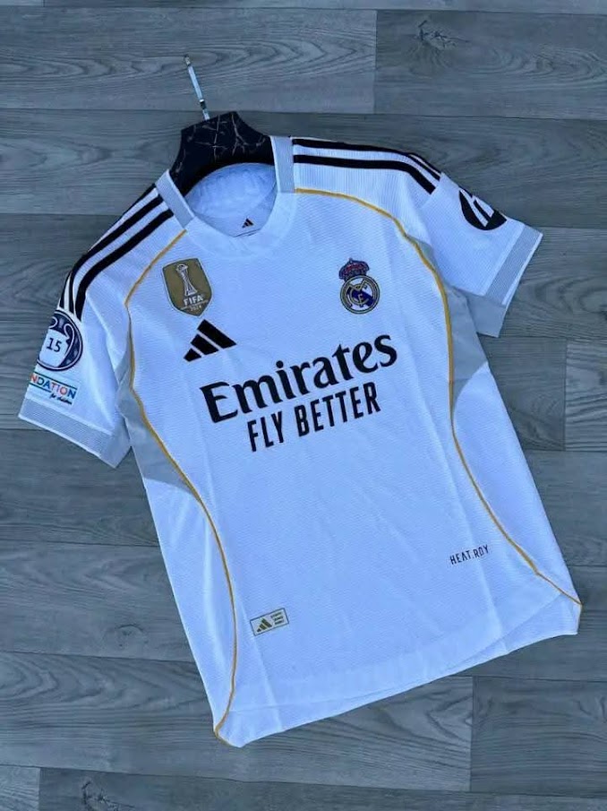 Real Madrid Home Jersey