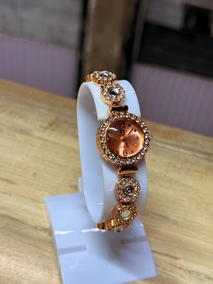 OLEVS Rose Gold Chain Watch