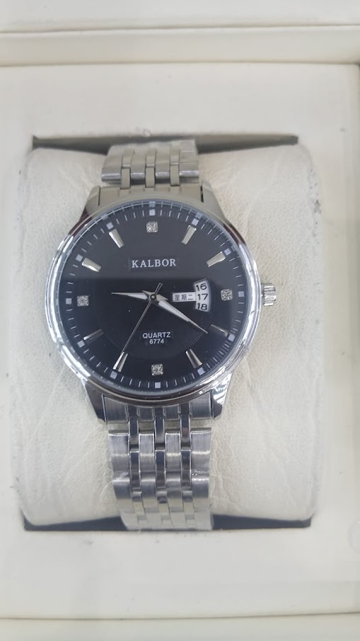 Kalbor Black Dial Classic Watch